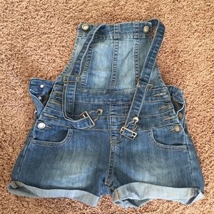 Denim Overalls