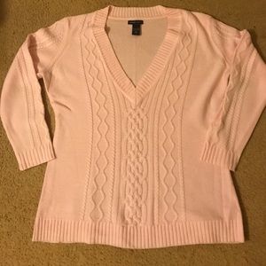 Pink sweater