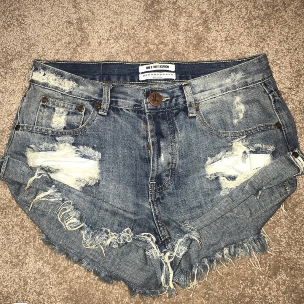 One teaspoon denim shorts
