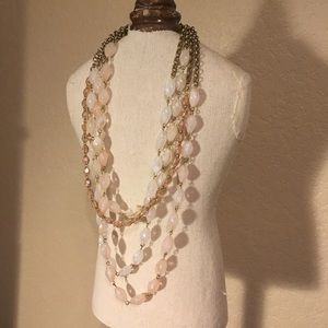 Blush Statement Necklace
