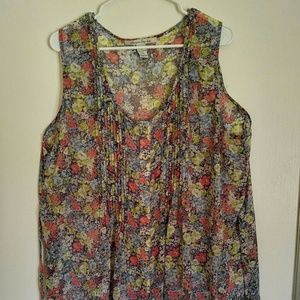 American rag Flower tank top size xxl Plus size