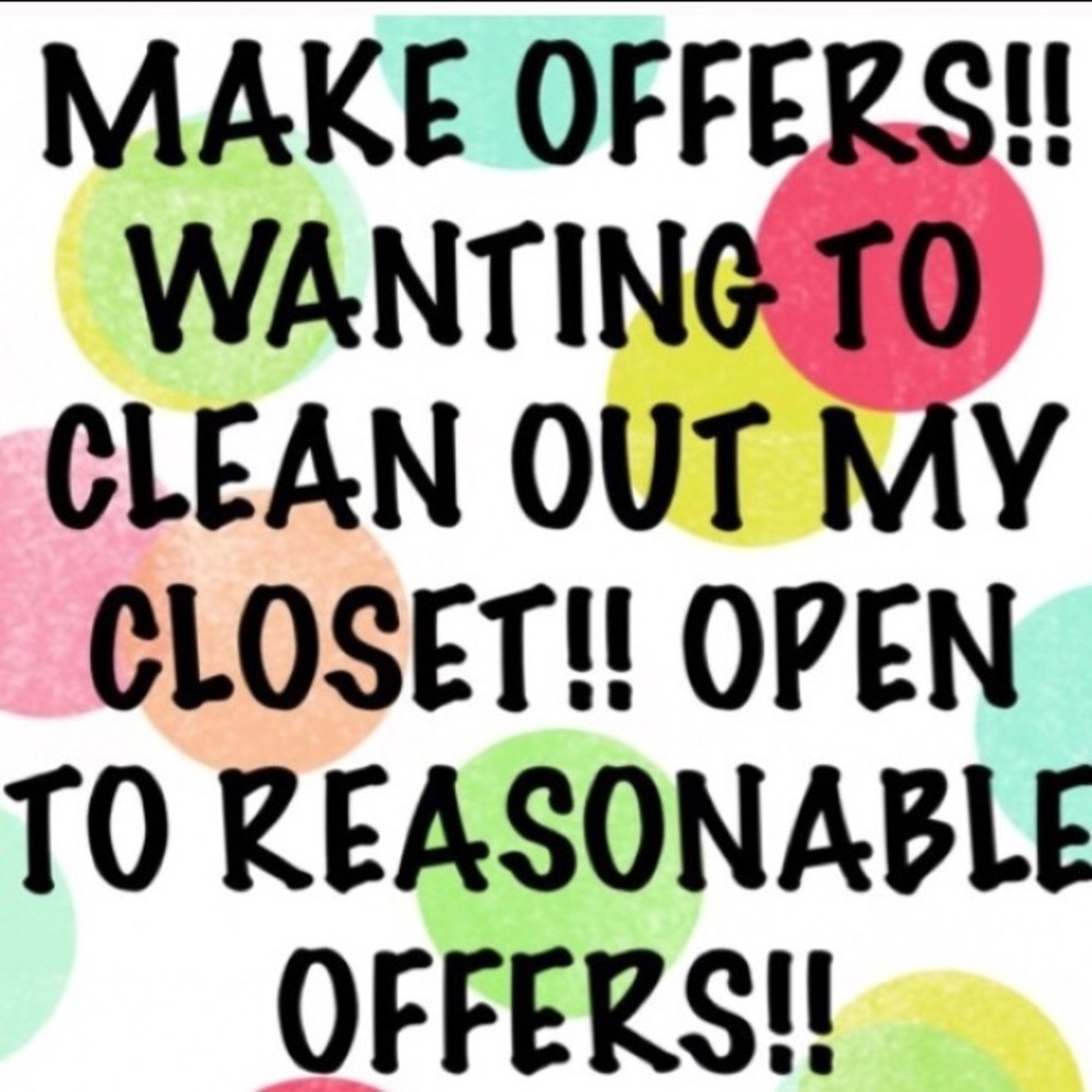 CLOSET CLEAR OUT!!