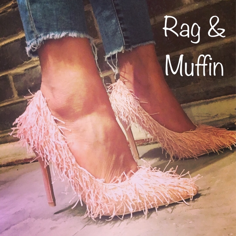 Pink Fringe Pump - Picture 5 of 13