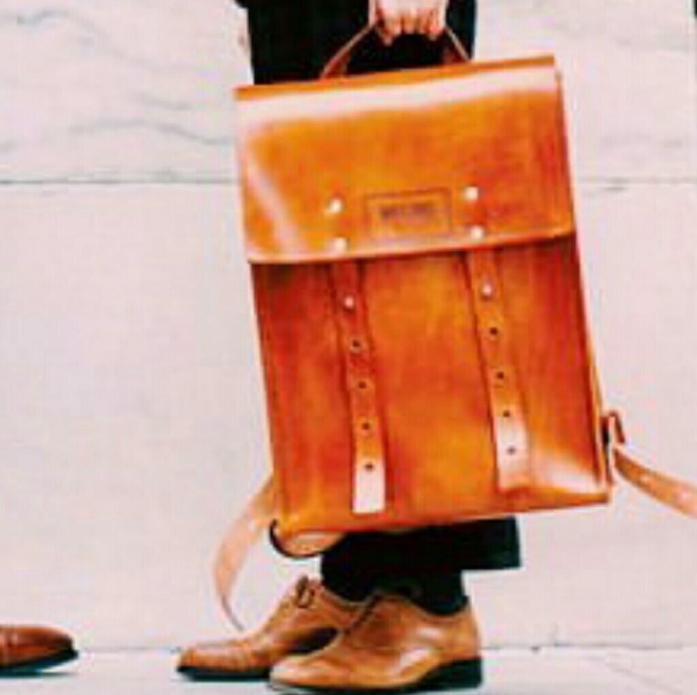 Mifland Leather Bag Made in USA