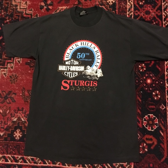 Harley-Davidson 50th anniversary Sturgis tee - Picture 3 of 5