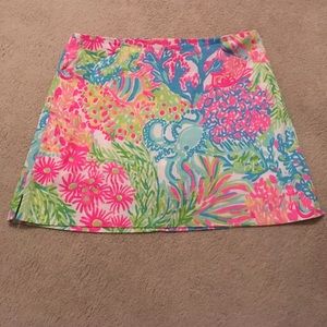 Lilly Pulitzer skort. Size 10. NWOT.