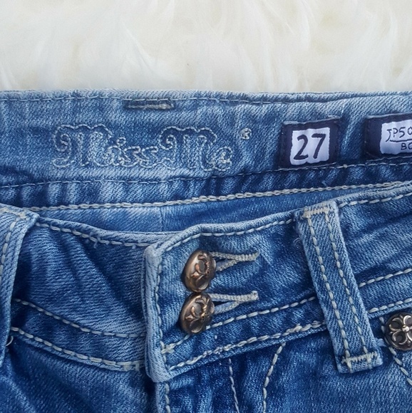 Miss Me Jeans Rhinestone Wings - Picture 4 of 8