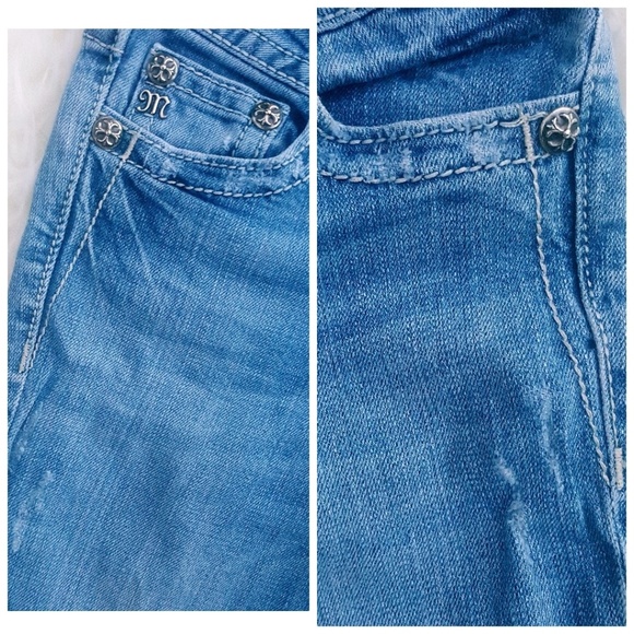 Miss Me Jeans Rhinestone Wings - Picture 7 of 8