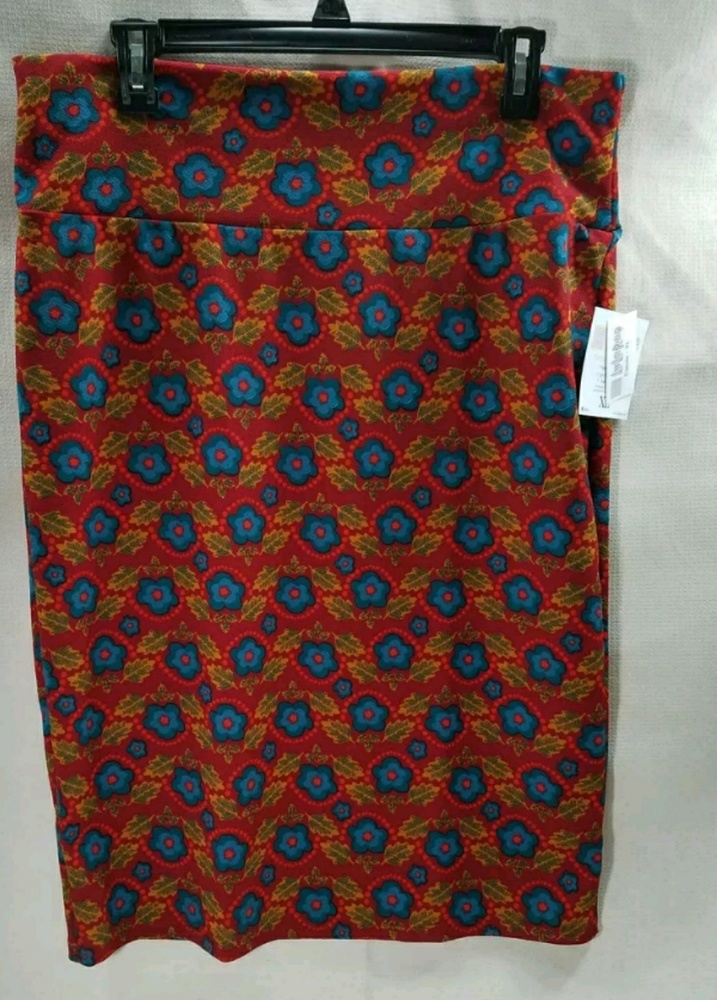 Lularoe Skirt Soft Floral print Size XL