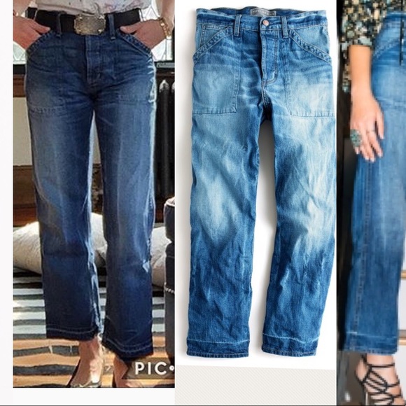 j crew point sur jeans
