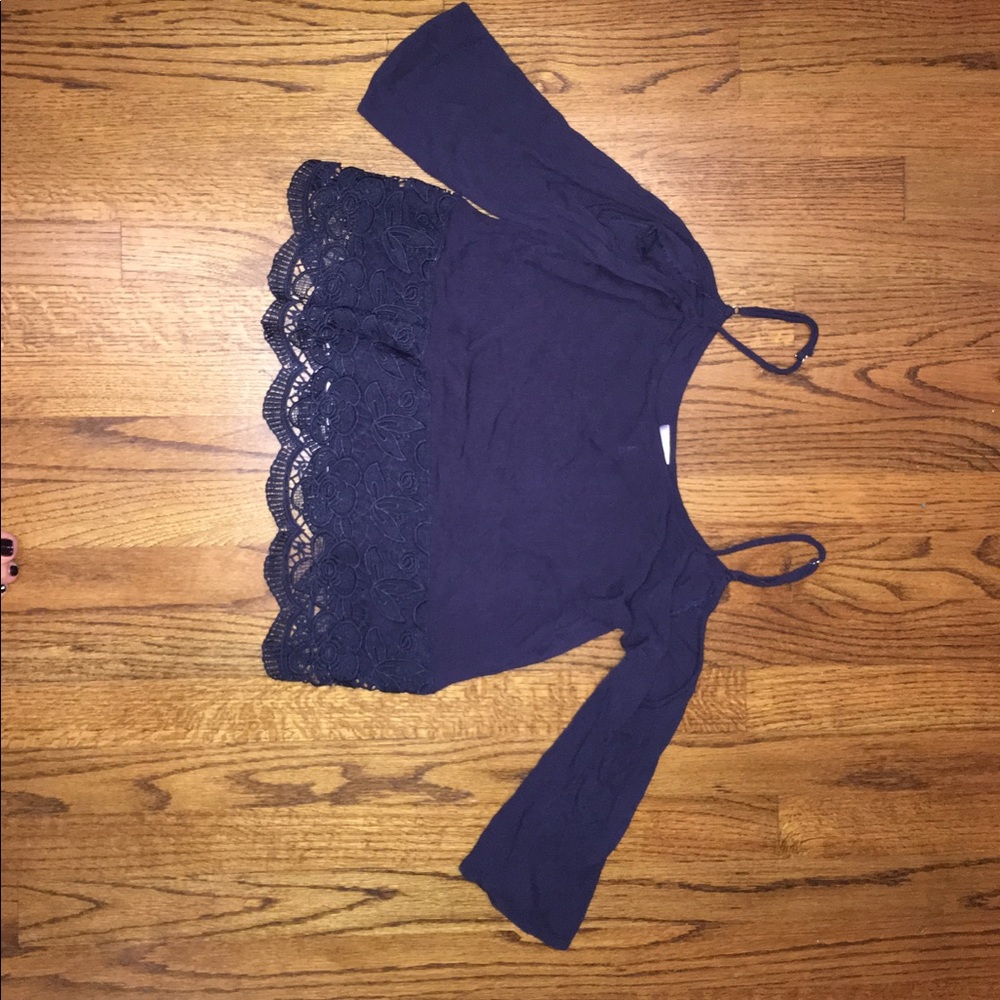 Cold shoulder top