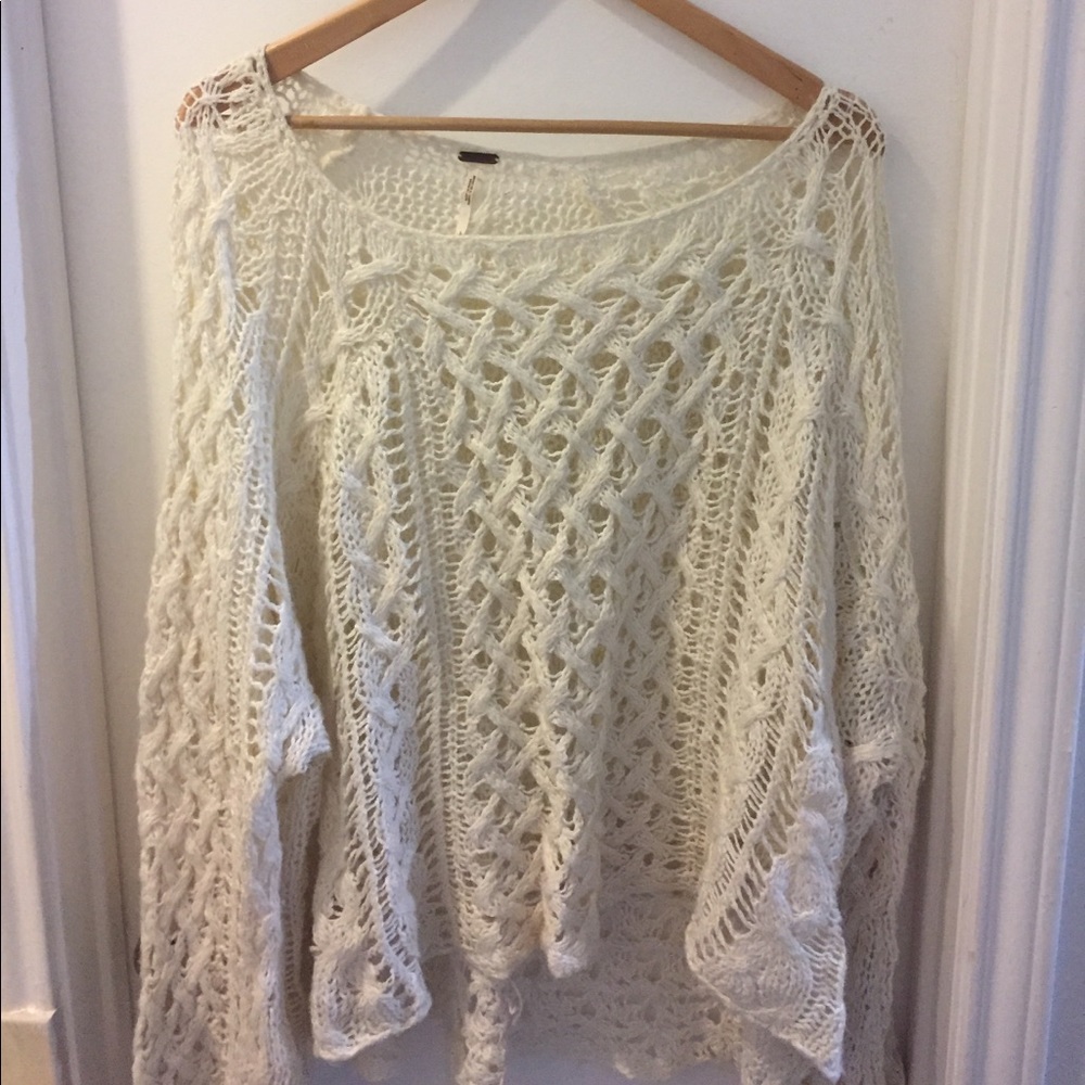 Free People Knit Sweater - L