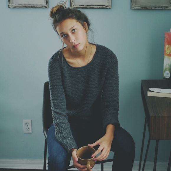 SOLD Nurture Long Sleeve Sweater Size Medium - Picture 2 of 6