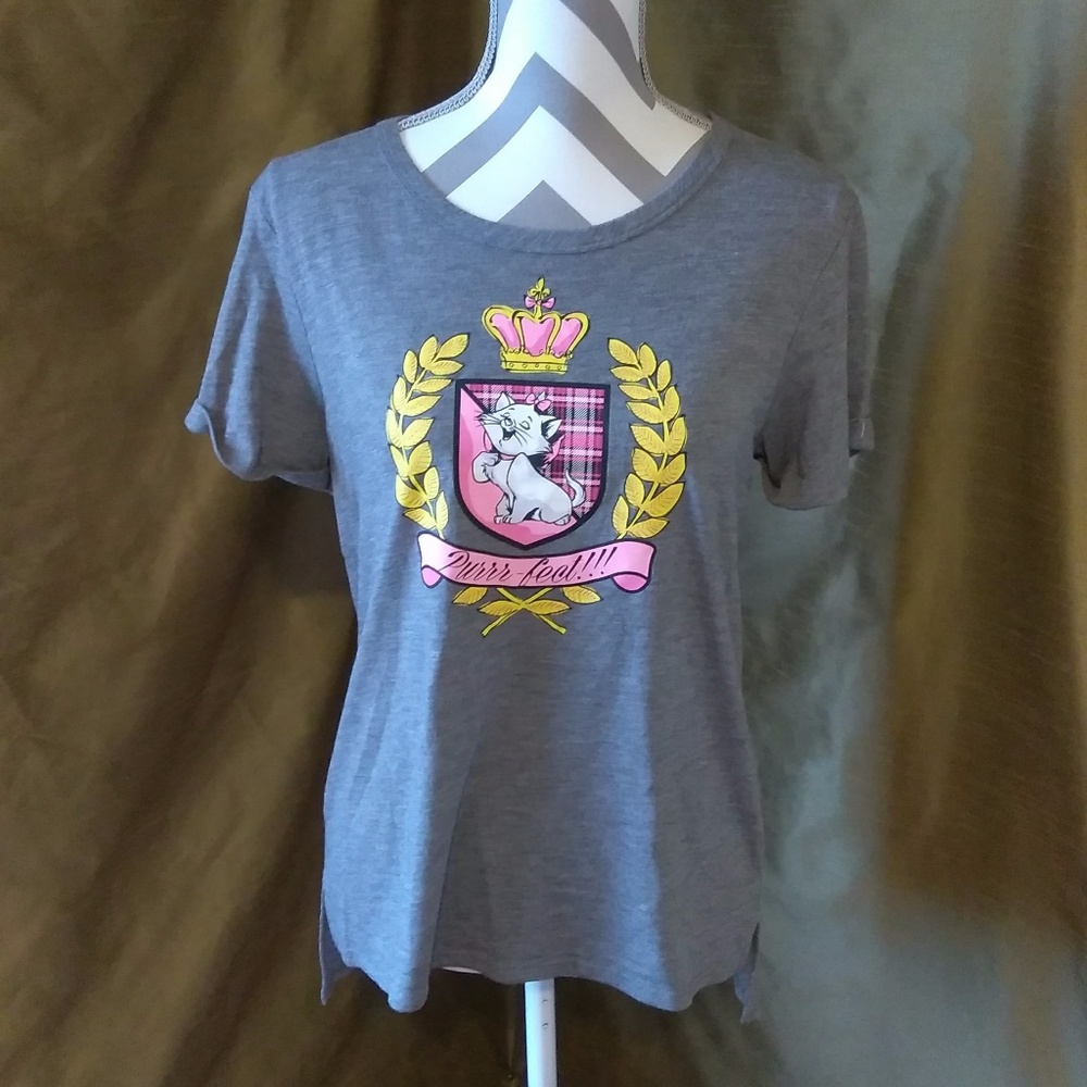 😺 Darling Disney's Aristocats Marie Grey T-Shirt