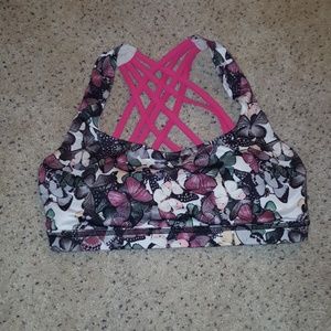 Criss Cross back Sports Bra