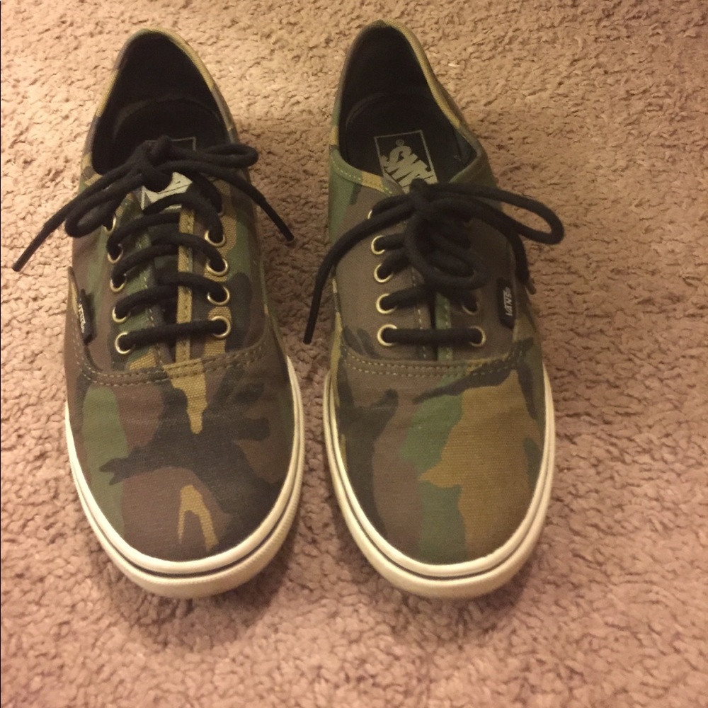 Camo Vans