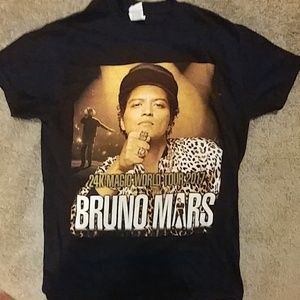 Bruno Mars wrk Magic World Tour T shirt