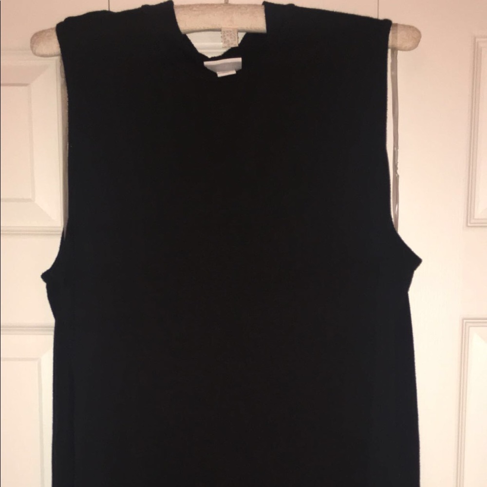 AVA X VIV CUTE MOCK TURTLE NECK SLEEVLESS TUNIC