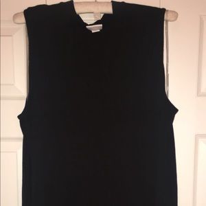 AVA X VIV CUTE MOCK TURTLE NECK SLEEVLESS TUNIC