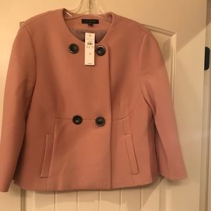 Ann Taylor Blush Pink Blazer
