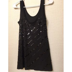 📍📍SOLD📍📍Guess Sequin Top Tank Holiday Party