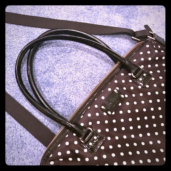 Bags | Kate Spade New York Spot Nylon Calista Laptop Bag  Kate Spade Spot Nylon Calista Laptop Bag
