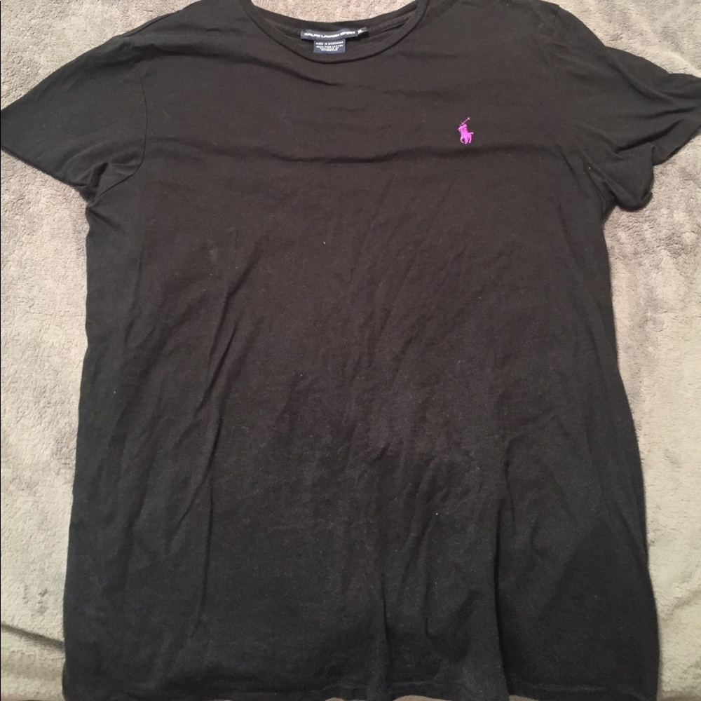 Black Ralph Lauren tee