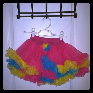 Jona Michelle tulle tutu skirt rainbow