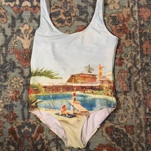 One piece vintage inspired