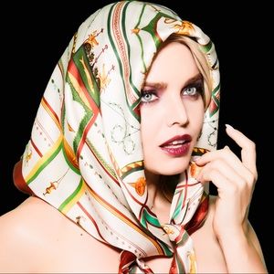 Pure Silk Charmeuse Scarf