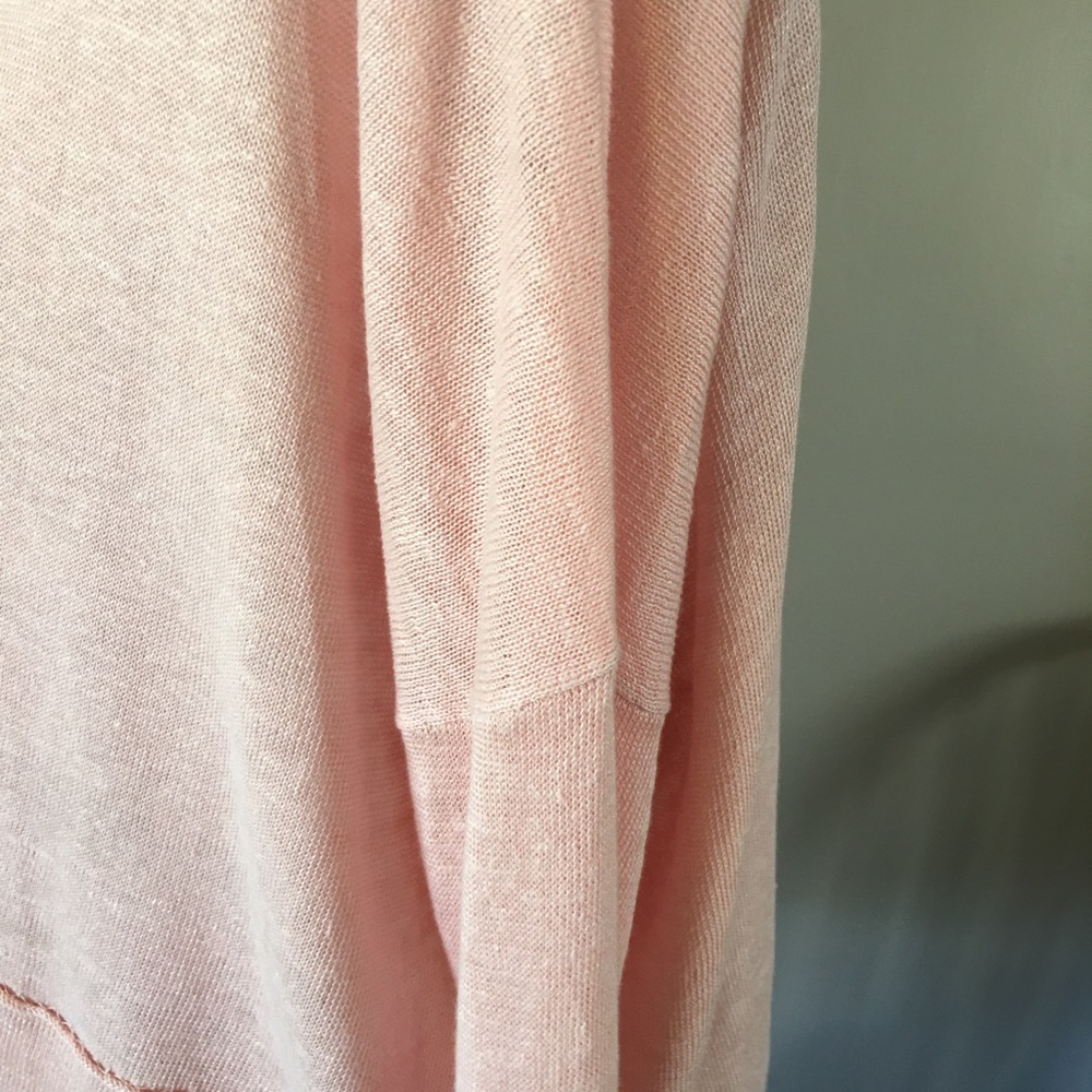 💐Eileen Fisher Light Pink Sheer Sweater🌷 - Picture 4 of 6