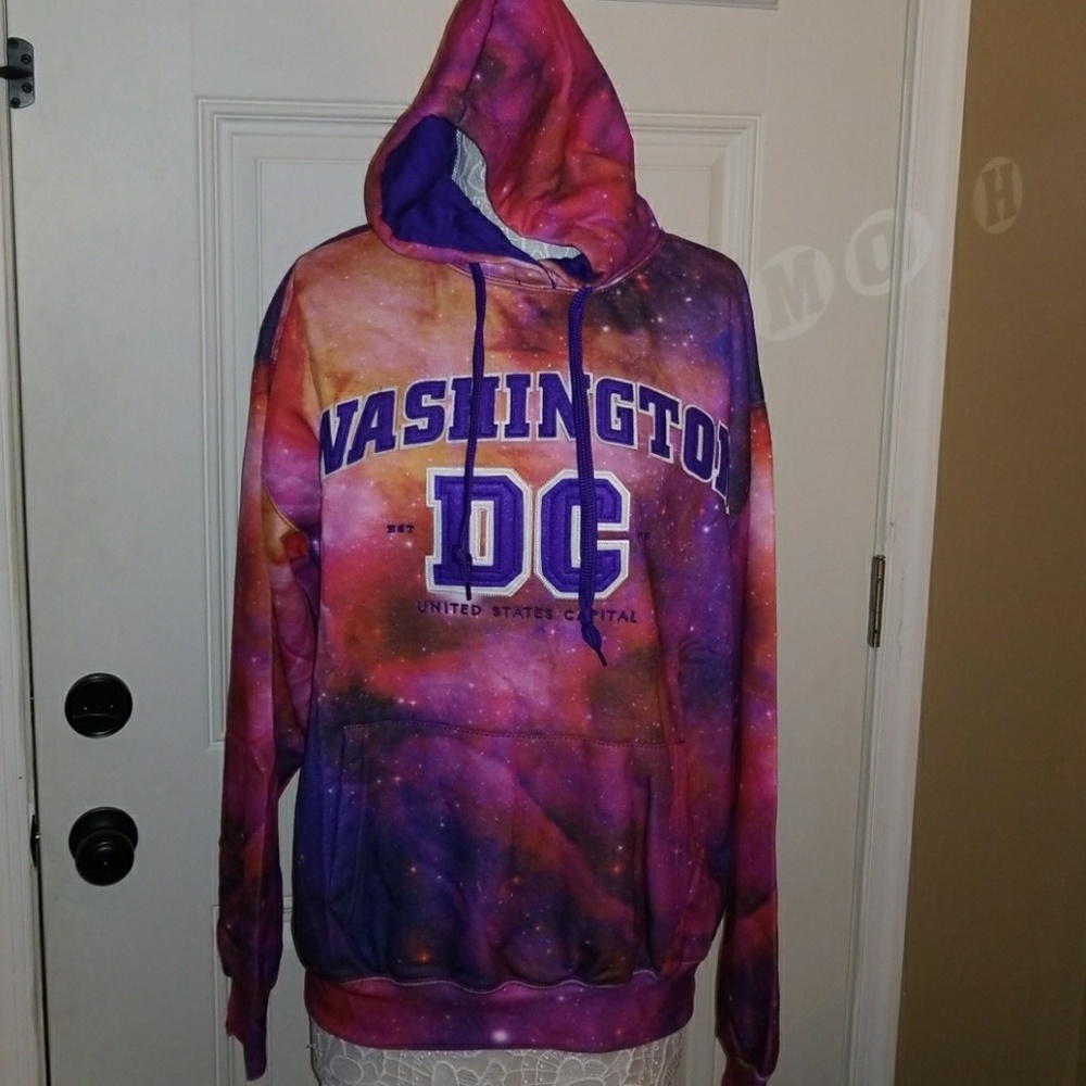 New multi color hoodie