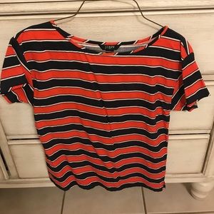 J crew striped shirt