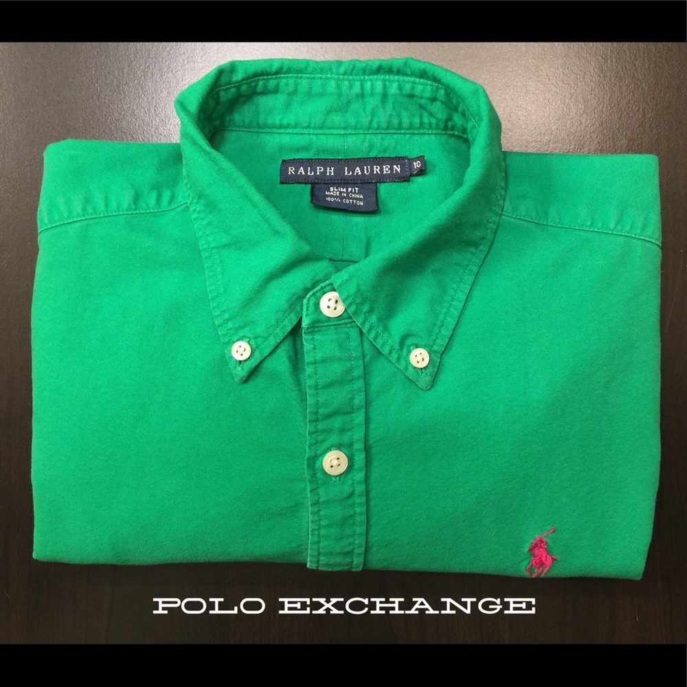 Polo Ralph Lauren 100% Cotton Slim Fit Shirt.