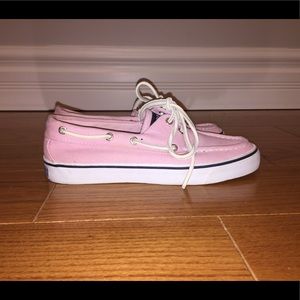 SPERRY TOP-SIDER pink loafers size 6.5 M
