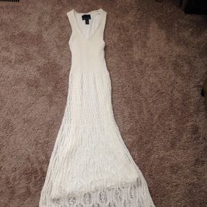 Cynthia Rowley White Crochet Dress Size XS