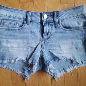 EUC VS PINK denim shorts size 0