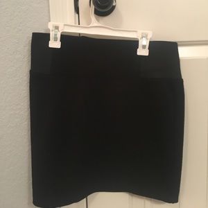 black pencil skirt
