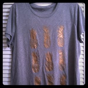 J Crew beautiful thin T. New with tag