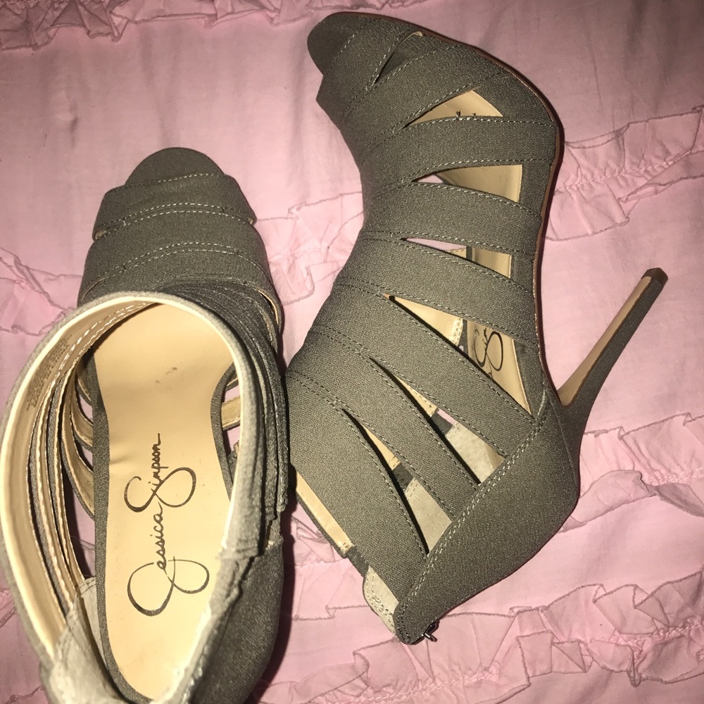Jessica Simpson strap heels