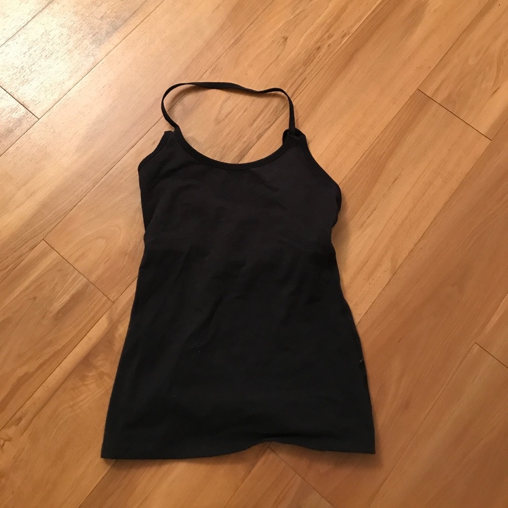 Black beyond yoga workout tank