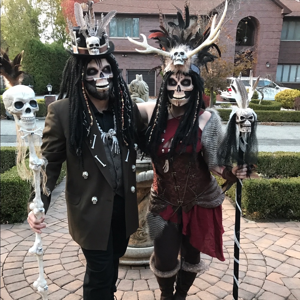 Witch doctor / voodoo Halloween Costume