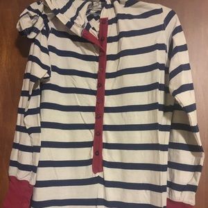 Striped Hooded Onesie