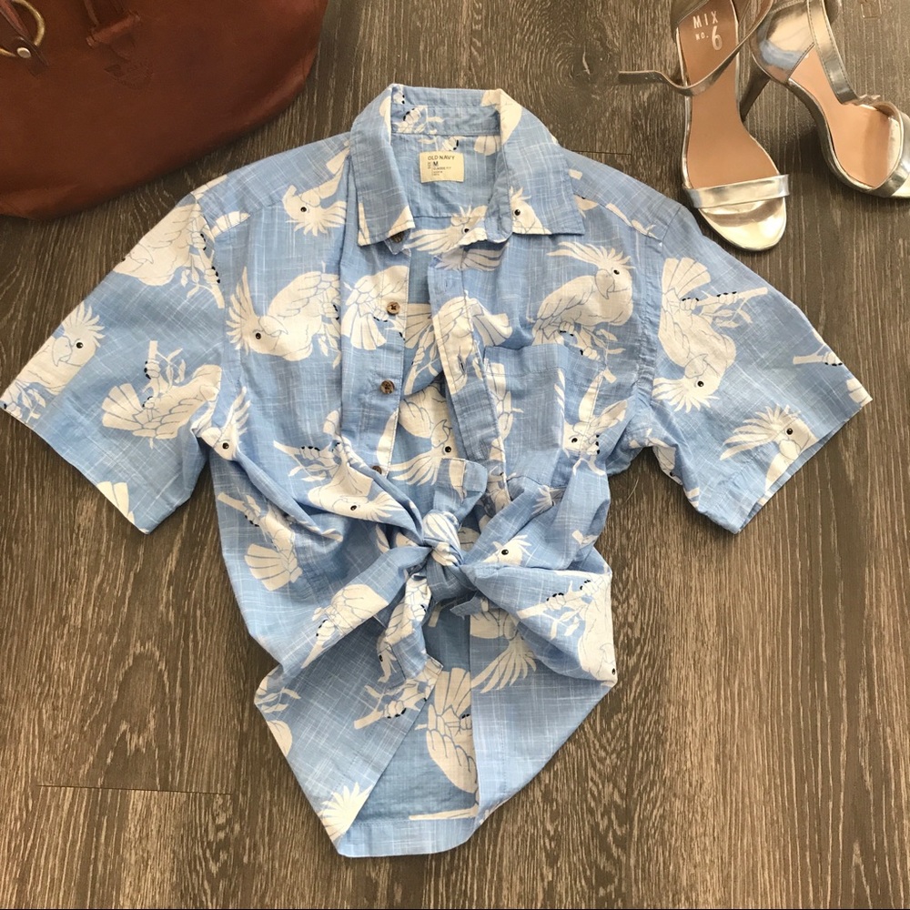 💥⭐️💧FUN PARROT SHIRT💧⭐️💥