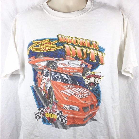 Vintage Tony Stewart Double Duty Tshirt 