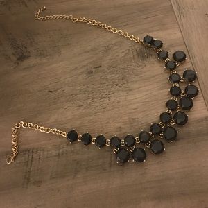 Gold and grey necklace