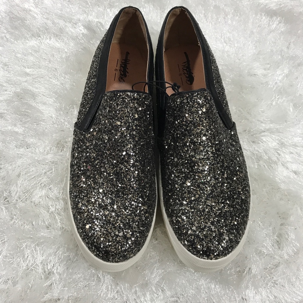 Mossimo Sparkly Glitter Slip On Shoe - Picture 2 of 7