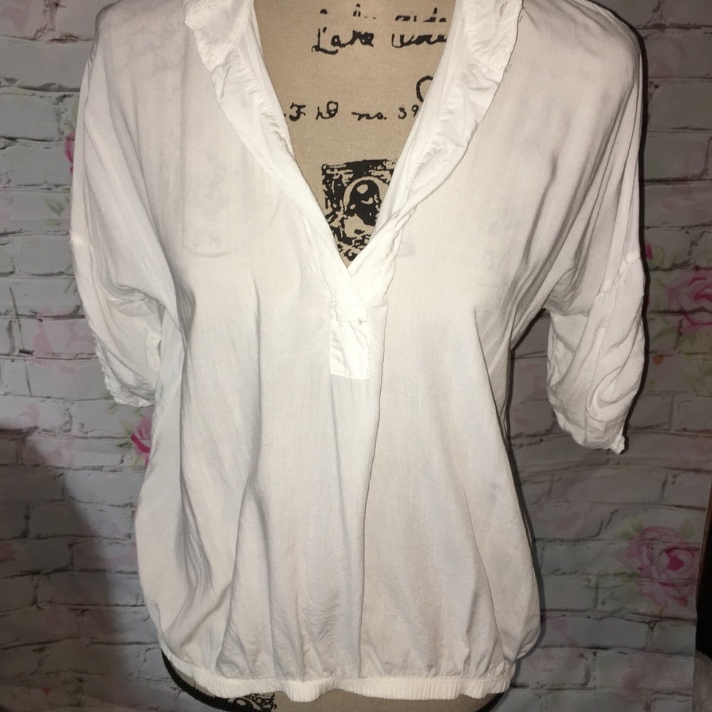 🦄Brandy Melville Sheer Cotton Top