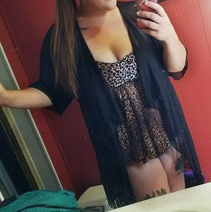 all black LulaRoe Monroe.