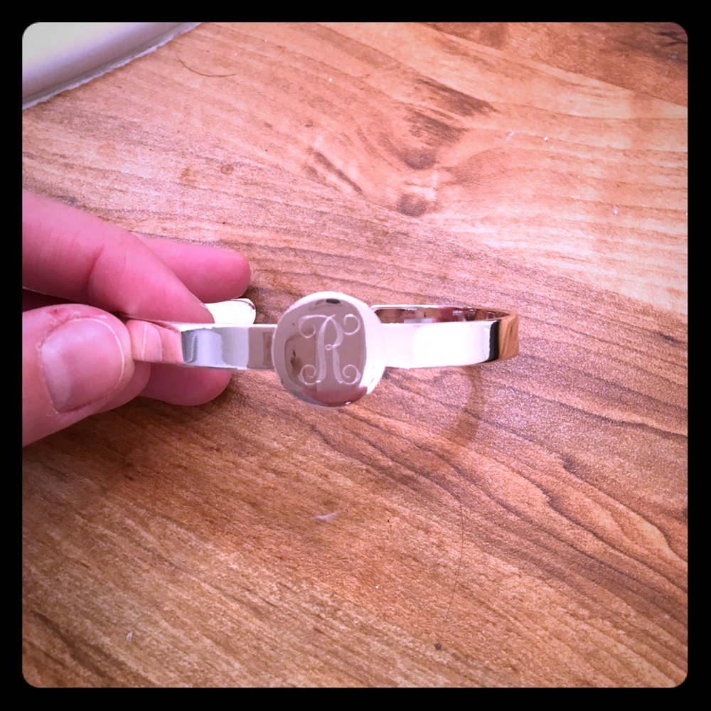 Monogrammed R Bangle